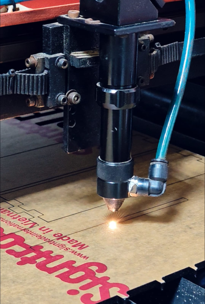 laser cutting