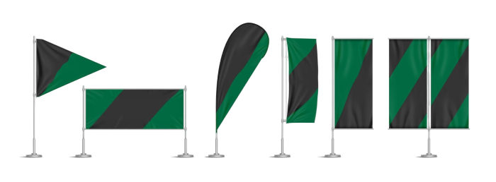 Teardrop Flags